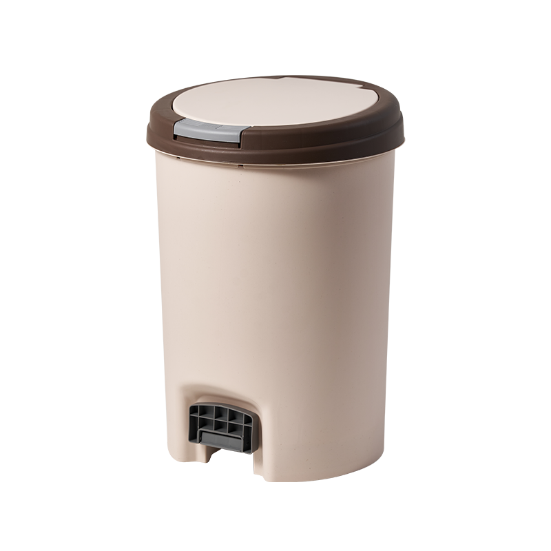 Ansheng Durable Round Trash Can For Indoor And Waste Storage Use